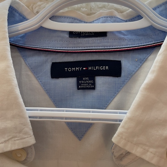 Tommy Hilfiger men’s cotton XXL long sleeve shirt - Picture 2 of 2